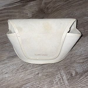 Tom Ford white empty sunglasses case